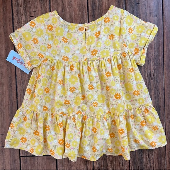 Bundle (3) Youth Girls 10 12 Floral Tops Tiered Girlie Hearts Cat Jack Cherries - Picture 6 of 13